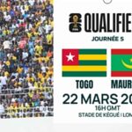 Togo vs Mauritanie